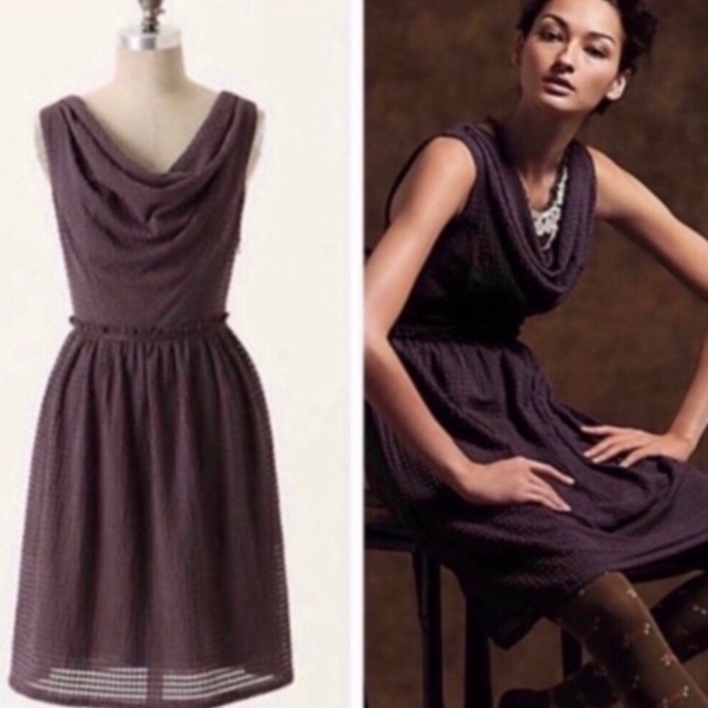 Anthropologie Ric Rac Waffle Dress, Size M